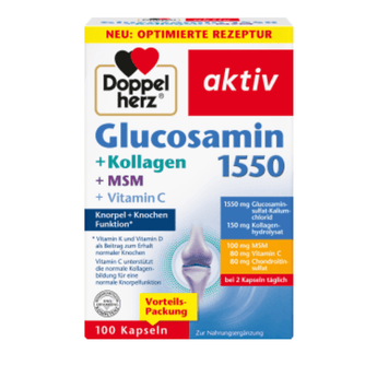 glucosamin 1550 Kapseln 100 St, 114 g - VivaVoss