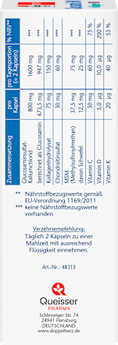 Glucosamin 1600 Kollagen MSM Vitamin C Kapseln 40 St, 45,2 g - VivaVoss