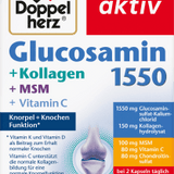 glucosamin 1550 Kapseln 100 St, 114 g - VivaVoss