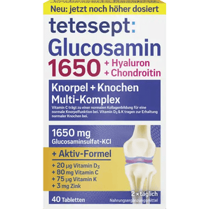 glucosamin 1650 Tabletten 40 St, 50,4 g - VivaVoss