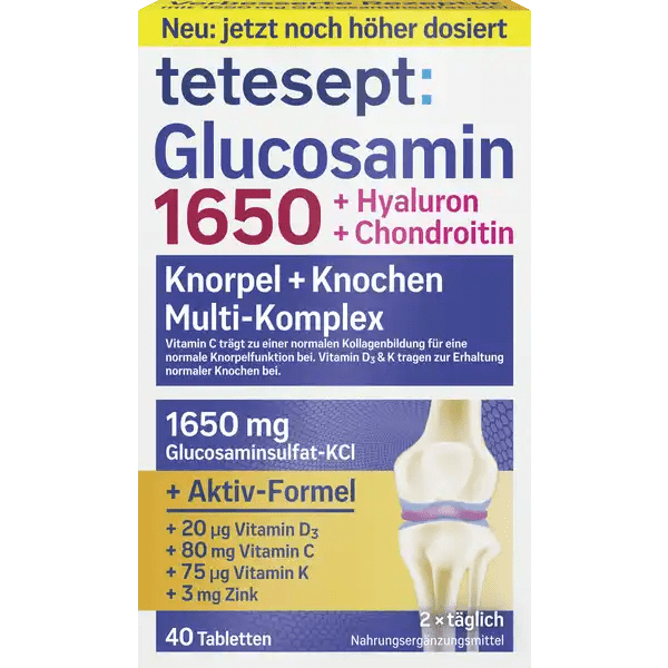 glucosamin 1650 Tabletten 40 St, 50,4 g - VivaVoss