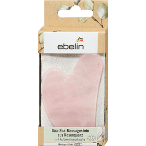 Gua Sha Y - Stein Rosenquarz, 1 St - VivaVoss