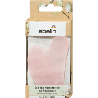 Gua Sha Y - Stein Rosenquarz, 1 St - VivaVoss