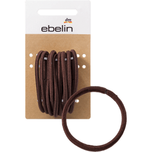 Haargummis braun, 9 St - VivaVoss