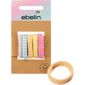 Haargummis bunt gepunktet, 5 St - VivaVoss