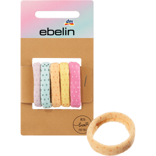 Haargummis bunt gepunktet, 5 St - VivaVoss