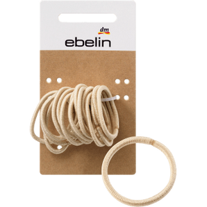 Haargummis klein/dünn blond, 15 St - VivaVoss