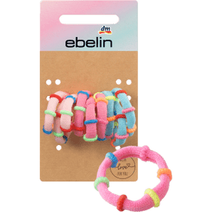 Haargummis mehrfarbig gestreift, 9 St - VivaVoss