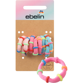 Haargummis mehrfarbig gestreift, 9 St - VivaVoss