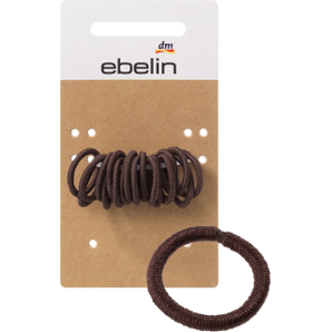 Haargummis mini braun, 18 St - VivaVoss