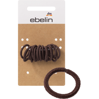 Haargummis mini braun, 18 St - VivaVoss