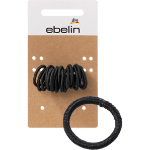 Haargummis mini schwarz, 18 St - VivaVoss