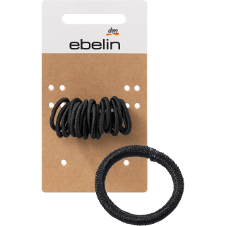 Haargummis mini schwarz, 18 St - VivaVoss