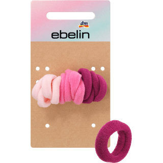 Haargummis mini weich rosa Farb - Mix, 12 St - VivaVoss