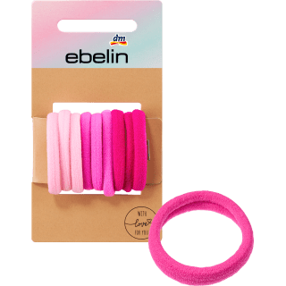 Haargummis Rosa - Mix, 9 St - VivaVoss