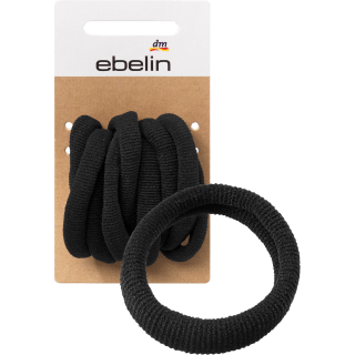 Haargummis schwarz, 9 St - VivaVoss