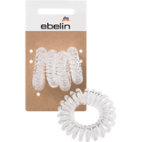 Haargummis Spirale klein transparent, 4 St - VivaVoss