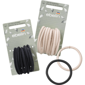 Haargummis - Stoff hergestellt mit Bio - Baumwolle, 9 St - VivaVoss