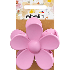 Haarklammer Blume pink, 1 St - VivaVoss