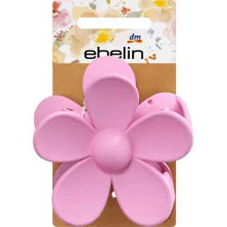 Haarklammer Blume pink, 1 St - VivaVoss
