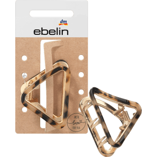 Haarklammer Dreieck T - Shell Optik, 1 St - VivaVoss