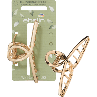 Haarklammer Gold - Optik aus recyceltem Metall, 1 St - VivaVoss