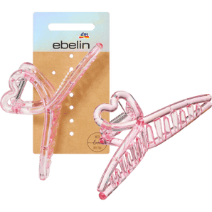Haarklammer Herzform Holo - Optik rosa, 1 St - VivaVoss