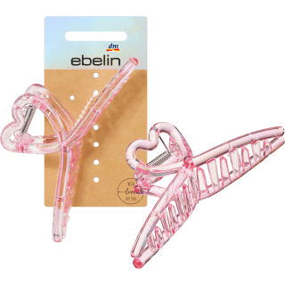 Haarklammer Herzform Holo - Optik rosa, 1 St - VivaVoss