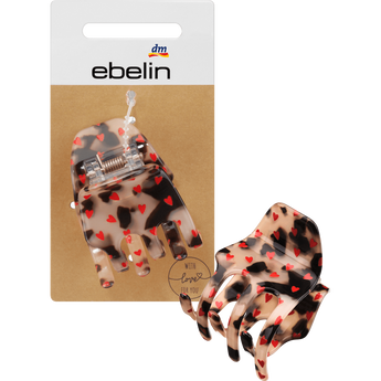 Haarklammer mit Herzchenprint, 1 St - VivaVoss