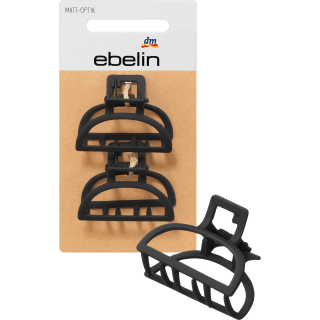 Haarklammern aus Metall / mit Cut - Out, 2 St - VivaVoss