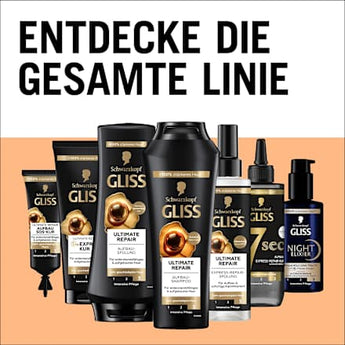 Haarkur 7sec Express-Repair, Ultimate Repair Schwarzkopf GLISS
