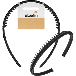 Haarreif mit Zacken schwarz, 1 St - VivaVoss