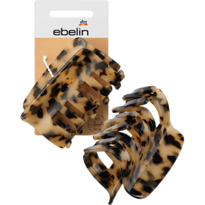 Haarspange eckig in T - Shell Optik, 1 St - VivaVoss