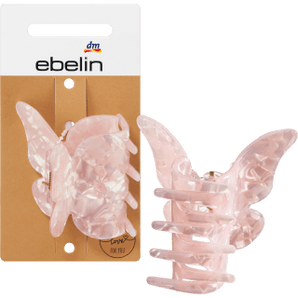 Haarspange Schmetterling rosa, 1 St - VivaVoss