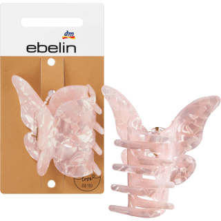 Haarspange Schmetterling rosa, 1 St - VivaVoss