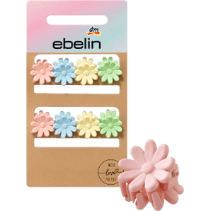 Haarspangen klein Blumenform, 8 St - VivaVoss