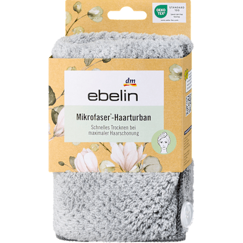Haarturban Mikrofaser, 1 St ebelin, Haarturban by ebelin – Available at VivaVoss