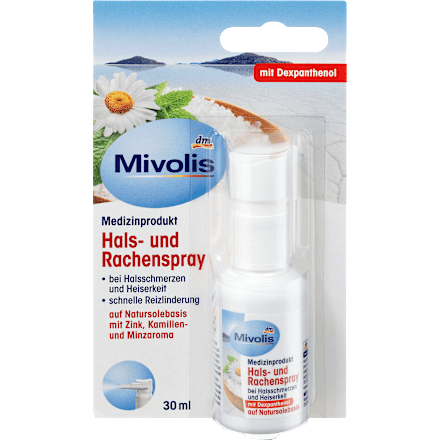 Hals- und Rachenspray Mivolis