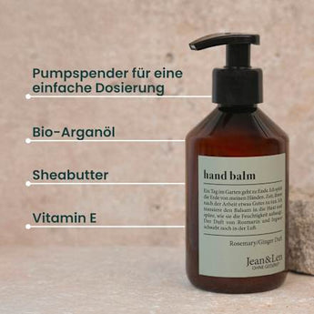 Hand Balm Rosemary & Ginger Jean&Len