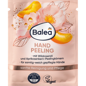 Handpeeling Wildrose & Aprikose, 15 ml Pflege & Parfum,Handpflege & Seife,Handcreme & Handmasken by Balea – Available at VivaVoss