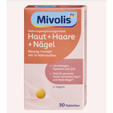 Mivolis Haut Haar Nägel,with collagen, hyaluronic acid & coenzyme Q10, 30 St, 22 g – Wohlbefinden & Stärkung image_position | VivaVoss