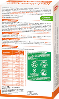 Haut Haare Nägel Beauty-Komplex Tabletten 30 St Schaebens