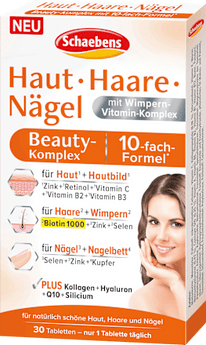 Haut Haare Nägel Beauty-Komplex Tabletten 30 St Schaebens