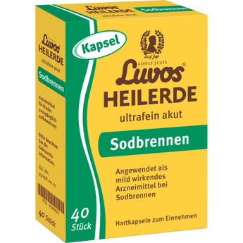 Heilerde ultrafein akut Hartkapseln, 40 St - VivaVoss