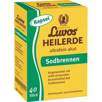 Heilerde ultrafein akut Hartkapseln, 40 St - VivaVoss