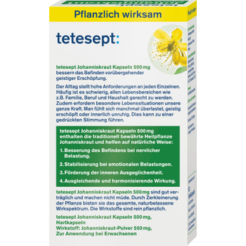 Johanniskraut Kapseln, 60 St - VivaVoss