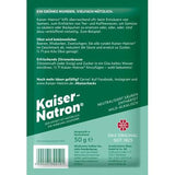 Kaiser Natron Pulver (5 x 50g), 250 g - VivaVoss