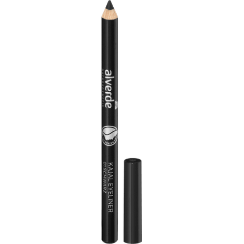 Kajal 01 Schwarz, 1,1 g Eyeliner & Kajal by alverde NATURKOSMETIK – Available at VivaVoss