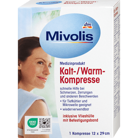 Kalt-/Warm-Kompresse, 12 x 29 cm Mivolis