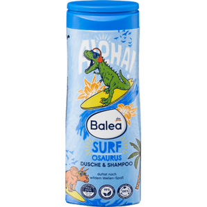 Kinder Dusche & Shampoo 2in1 Surfosaurus, 300 ml - VivaVoss